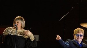 Elton John and Mavis Staples